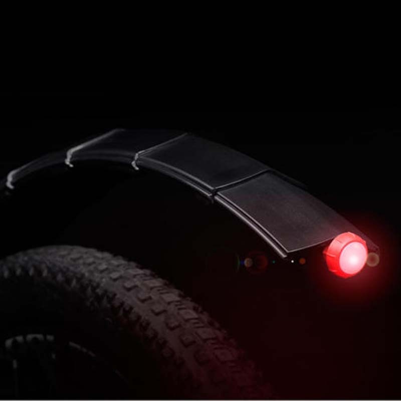 ROBESBON Telescopic Folding Bicycle Fender Set with Taillight MTB Mudguard Bicycle Front Rear Fender for Road Bike Mud Guard ROBESBON Telescopic Folding Bicycle Fender Set with Taillight MTB Mudguard Bicycle Front Rear Fender for Road Bike Mud Guard