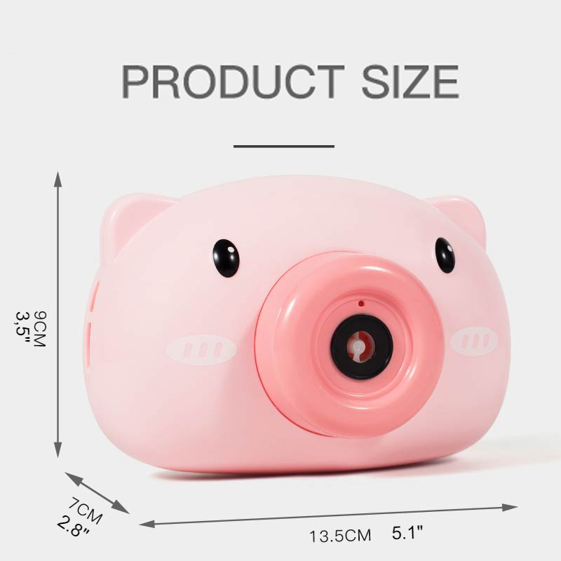 Automatic Funny Cute Cartoon Pig Animal Soap Children Bubble Maker Camera Bath Wrap Machine Toys Bubble Gifts for Kids and Girls Automatic Funny Cute Cartoon Pig Animal Soap Children Bubble Maker Camera Bath Wrap Machine Toys Bubble Gifts for Kids and Girls