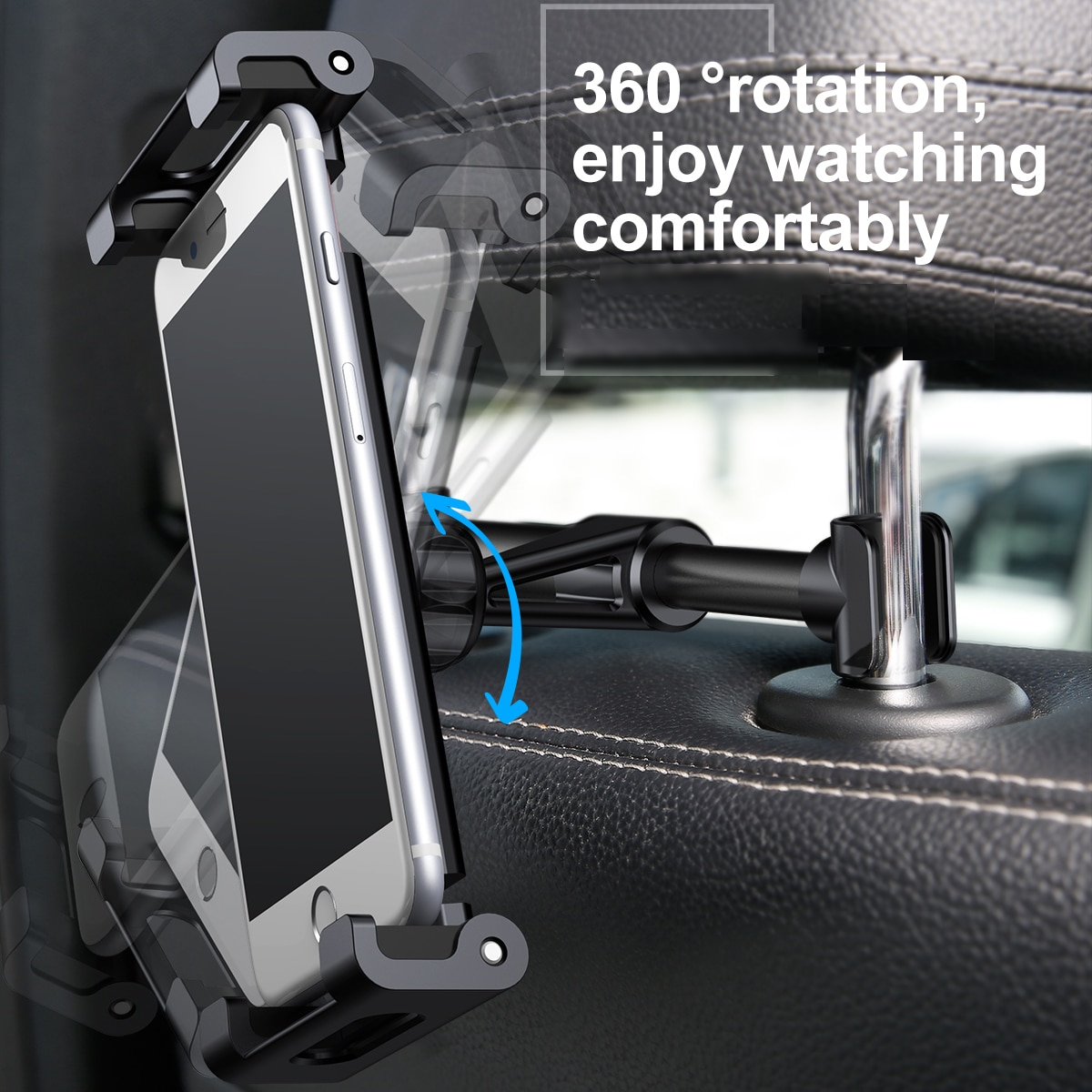 Baseus Car Back Seat Headrest Holder for 4.7-12.9inch Pad Car Phone Holder Backseat Mount for Pad Tablet PC Auto Headrest Holder Baseus Car Back Seat Headrest Holder for 4.7-12.9inch Pad Car Phone Holder Backseat Mount for Pad Tablet PC Auto Headrest Holder